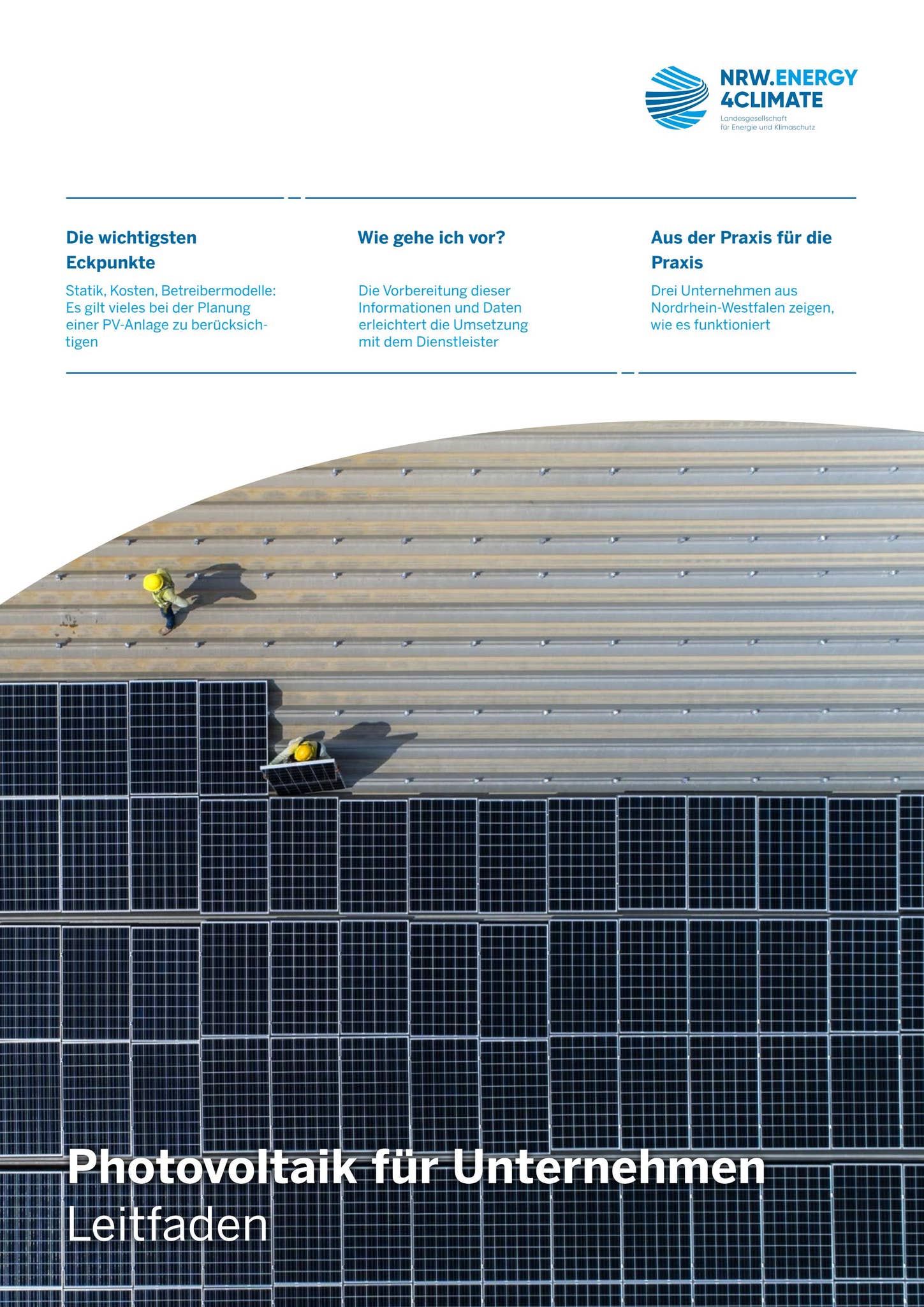 Photovoltaik für Unternehmen - Leitfaden by NRW_Energy4Climate - Issuu