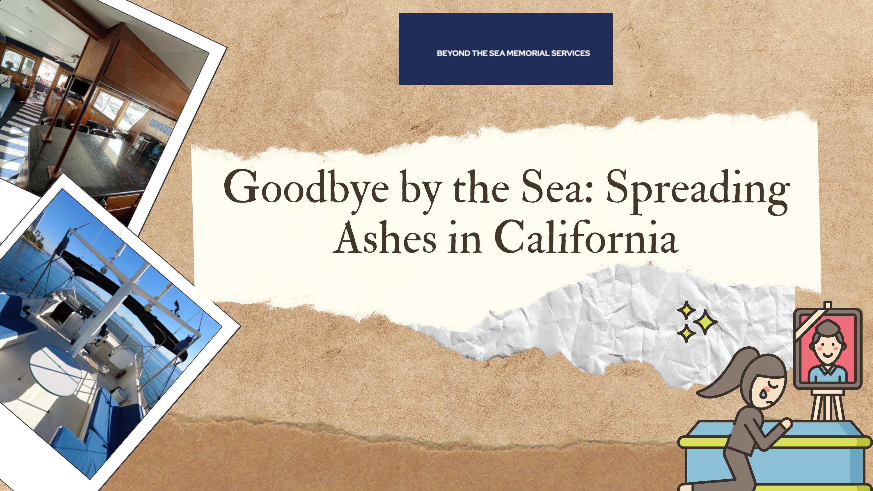 Goodbye by the Sea Spreading Ashes in California by Beyond the Sea