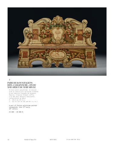 Artcurial 家具目录 · Mobilier × Objets d’Art 第 14 页