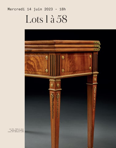 Artcurial 家具目录 · Mobilier × Objets d’Art 第 7 页
