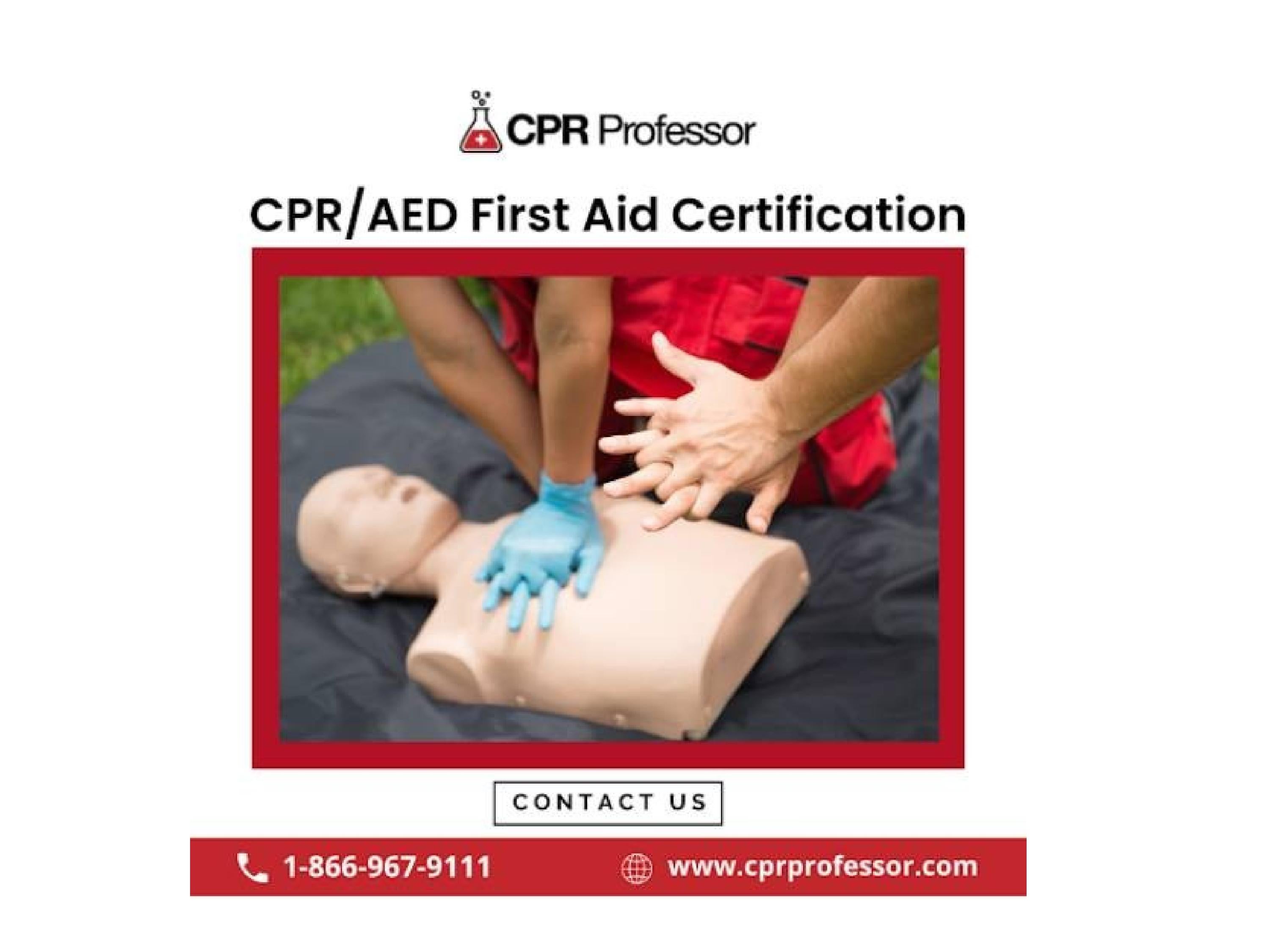 AED First Aid Certification Online by CPR Professor Issuu