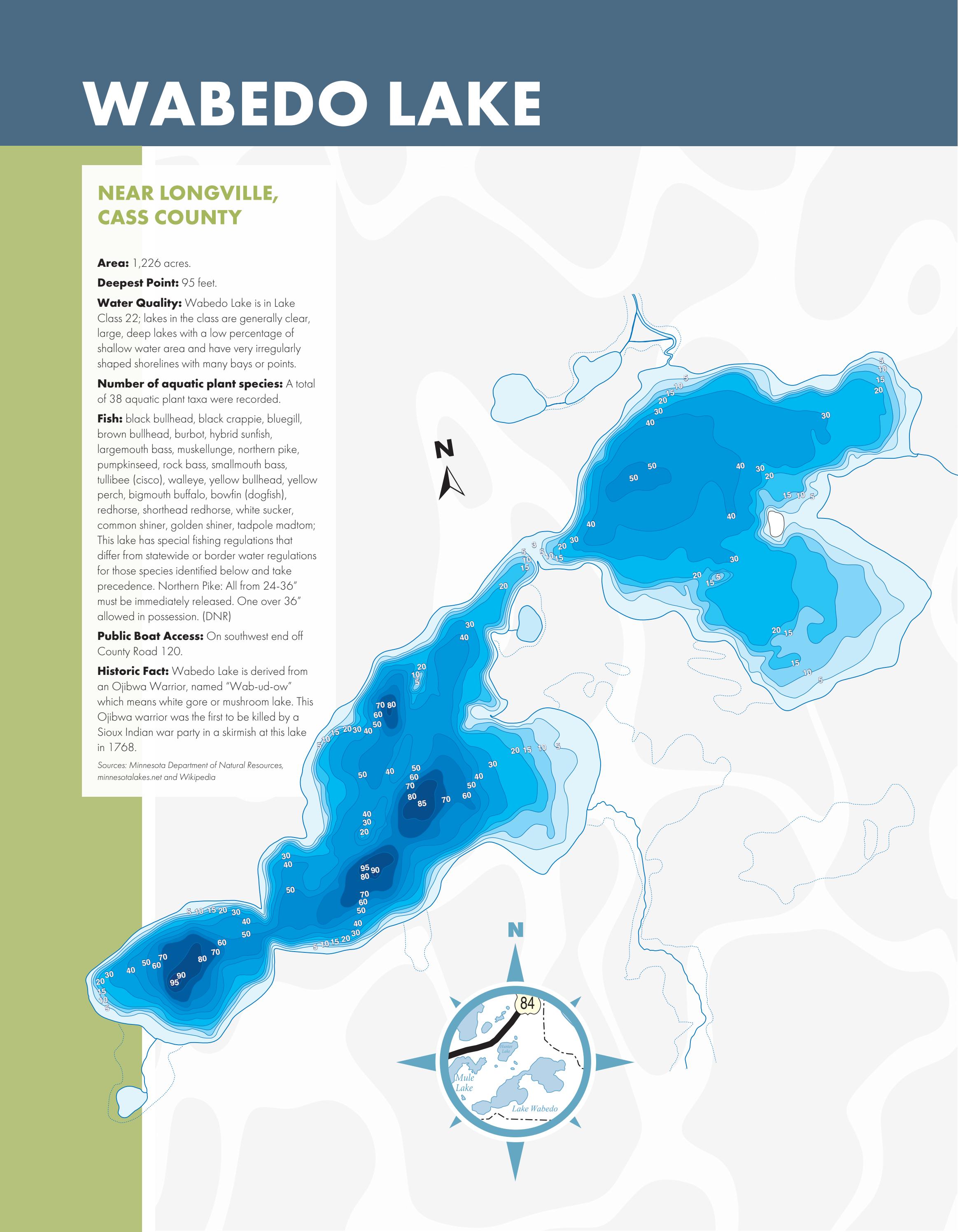 Wabedo Lake map Cass County by Brainerd Dispatch and Echo Journal Issuu