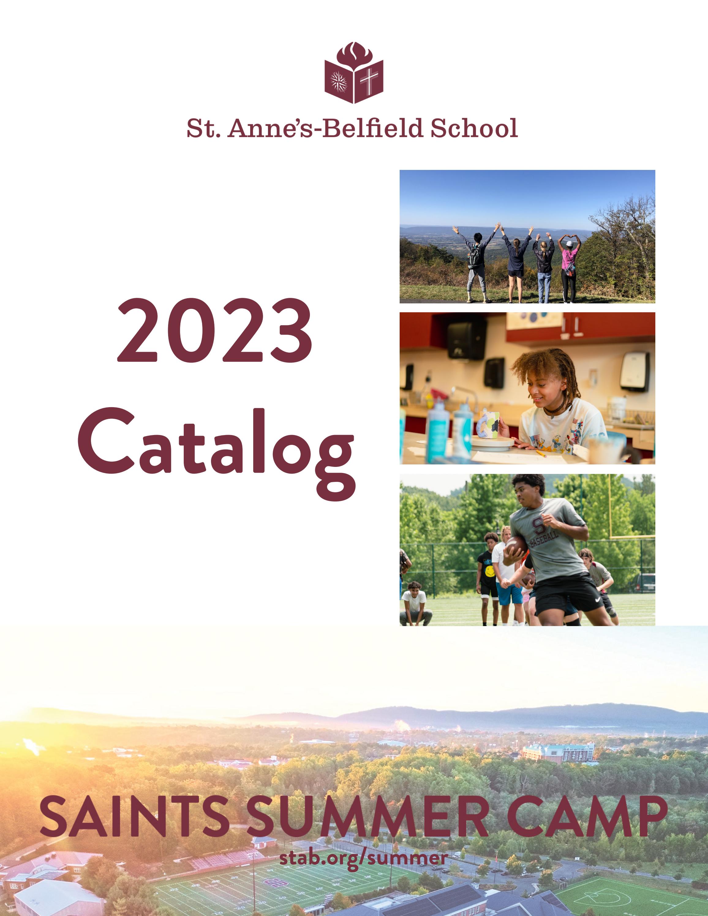 Saints Summer Camp 2023 Catalog by St. Anne'sBelfield School Issuu