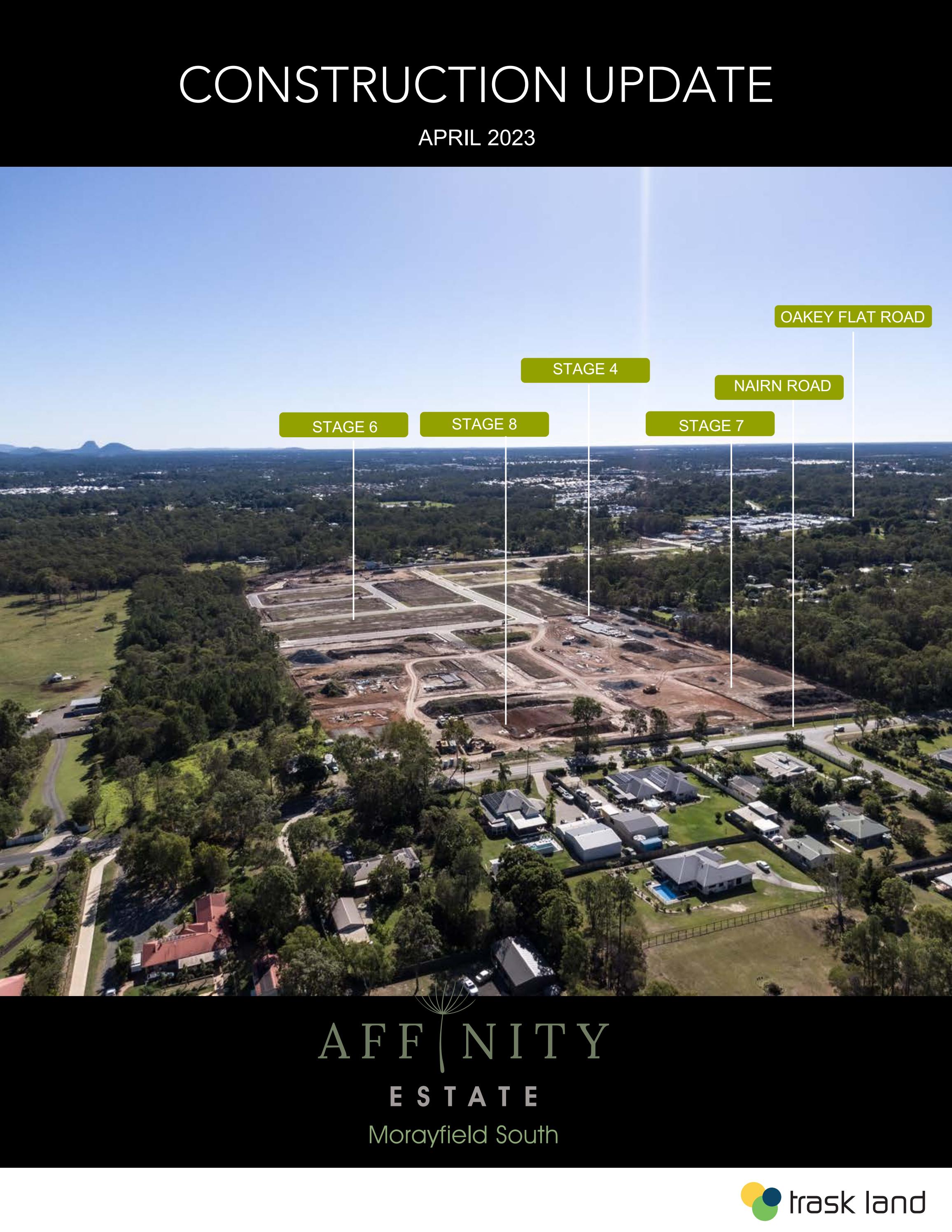 Affinity Estate April Construction Update by Chris Wells - Issuu