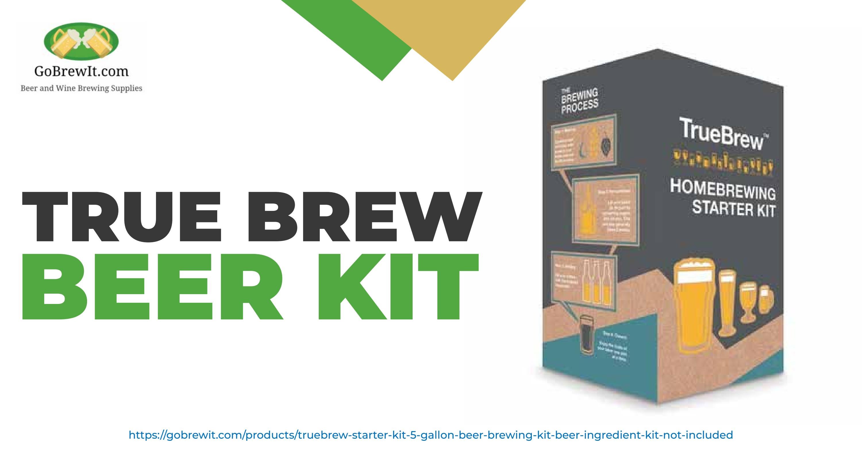 Brew Your Own Beer with GoBrewIt's True Brew Beer Kit by Gobrewit Issuu