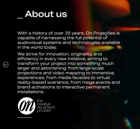 onprojecoes: who we are 第 14 页