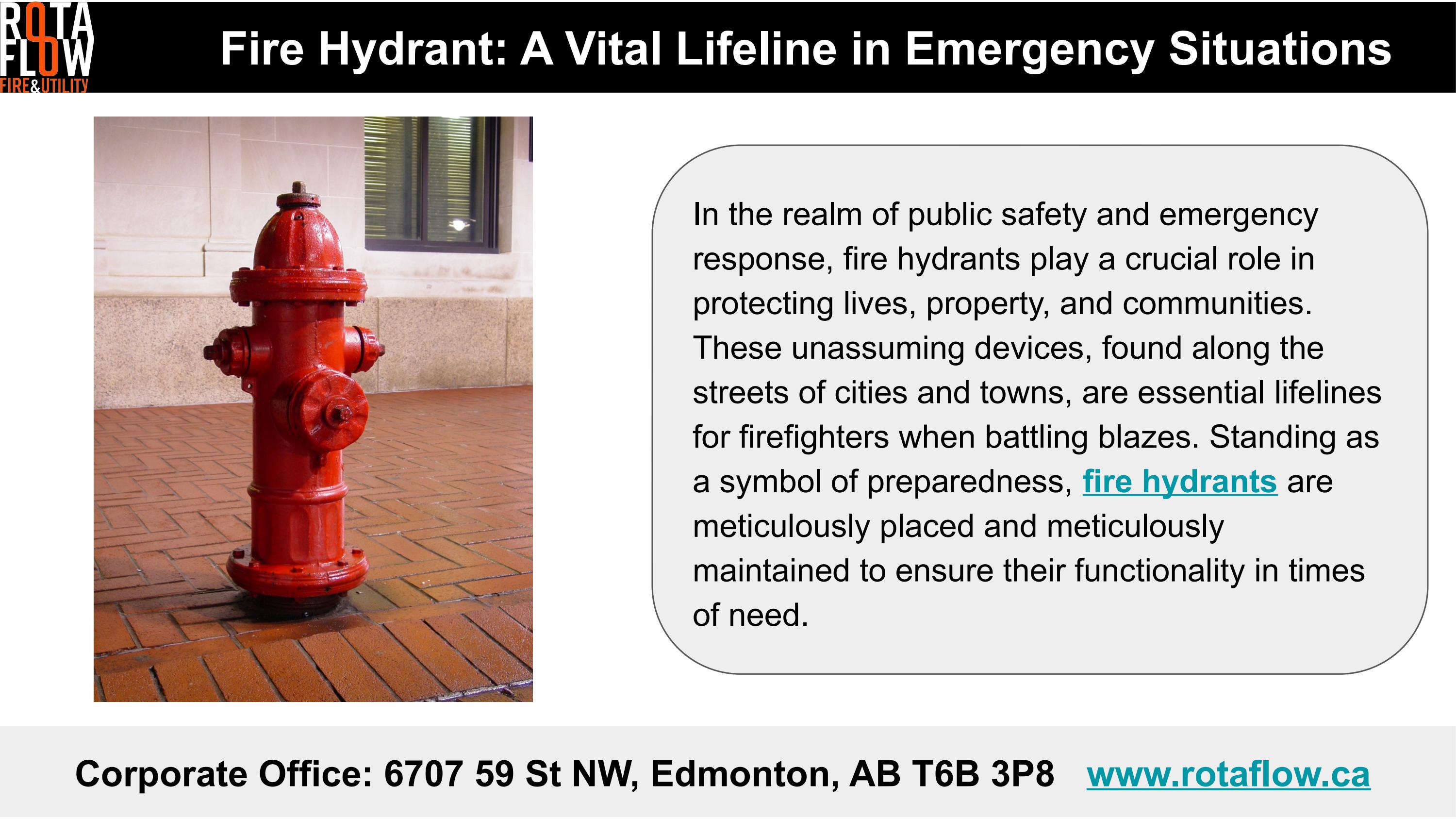 Fire Hydrant A Vital Lifeline in Emergency Situations by rotaflowca