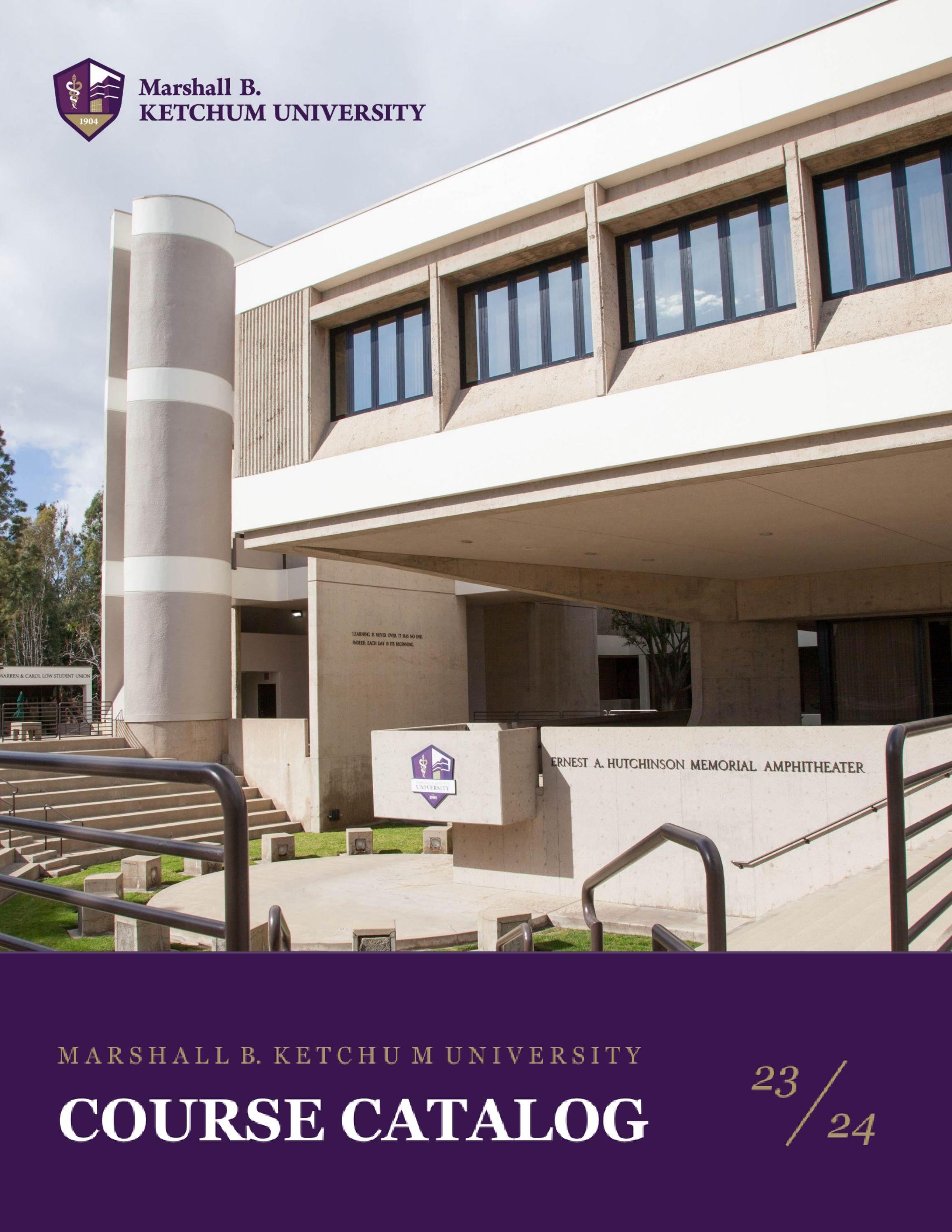 MBKU University Catalog 202324 by Marshall B. Ketchum University Issuu