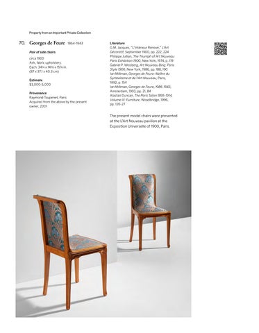PHILLIPS IMPORTANT ART NOUVEAU 灯饰 AND 家具 FROM A PRIVATE 产品集 [ 目录 ] 第 12 页