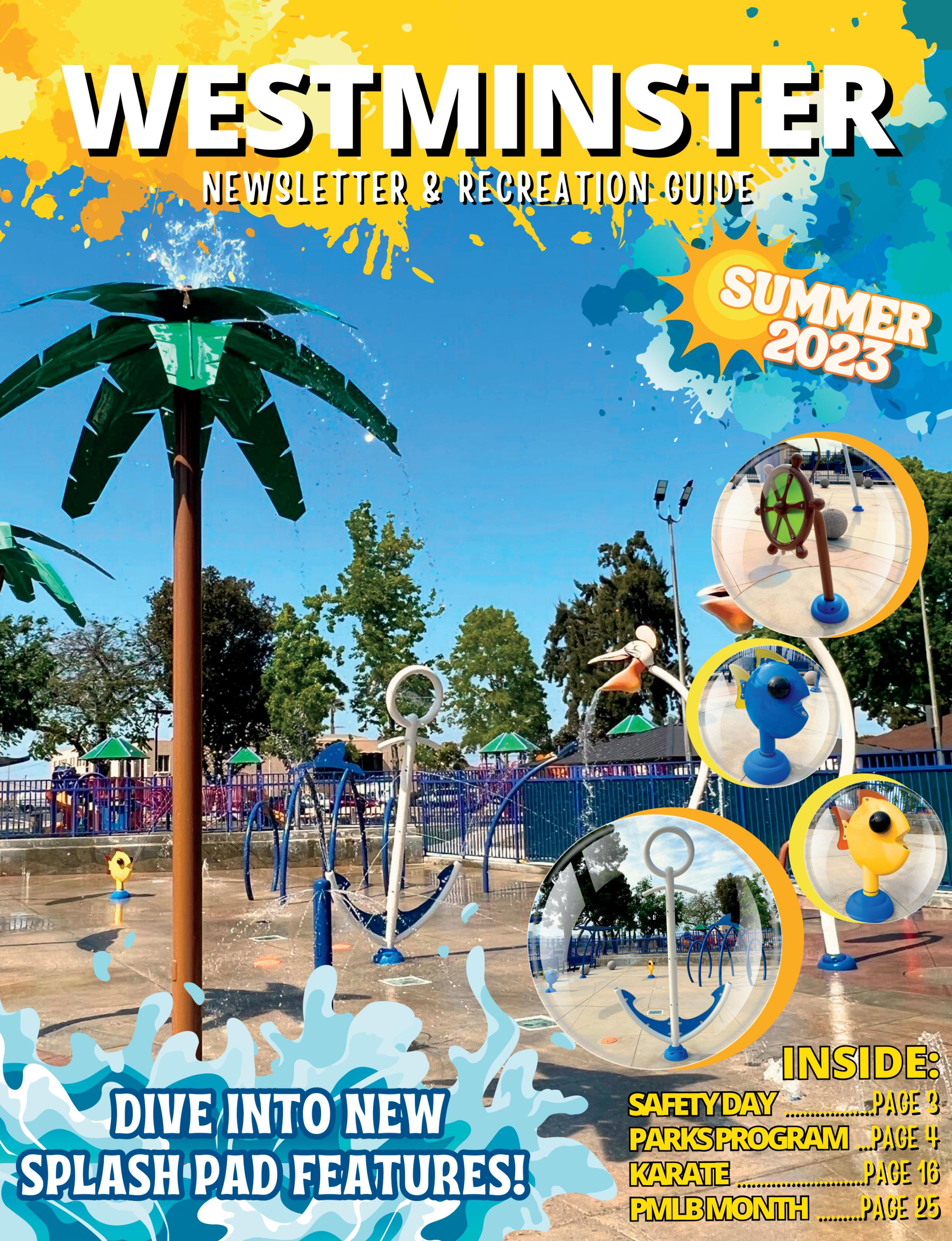 City of Westminster Summer 2023 Newsletter & Recreation Guide by