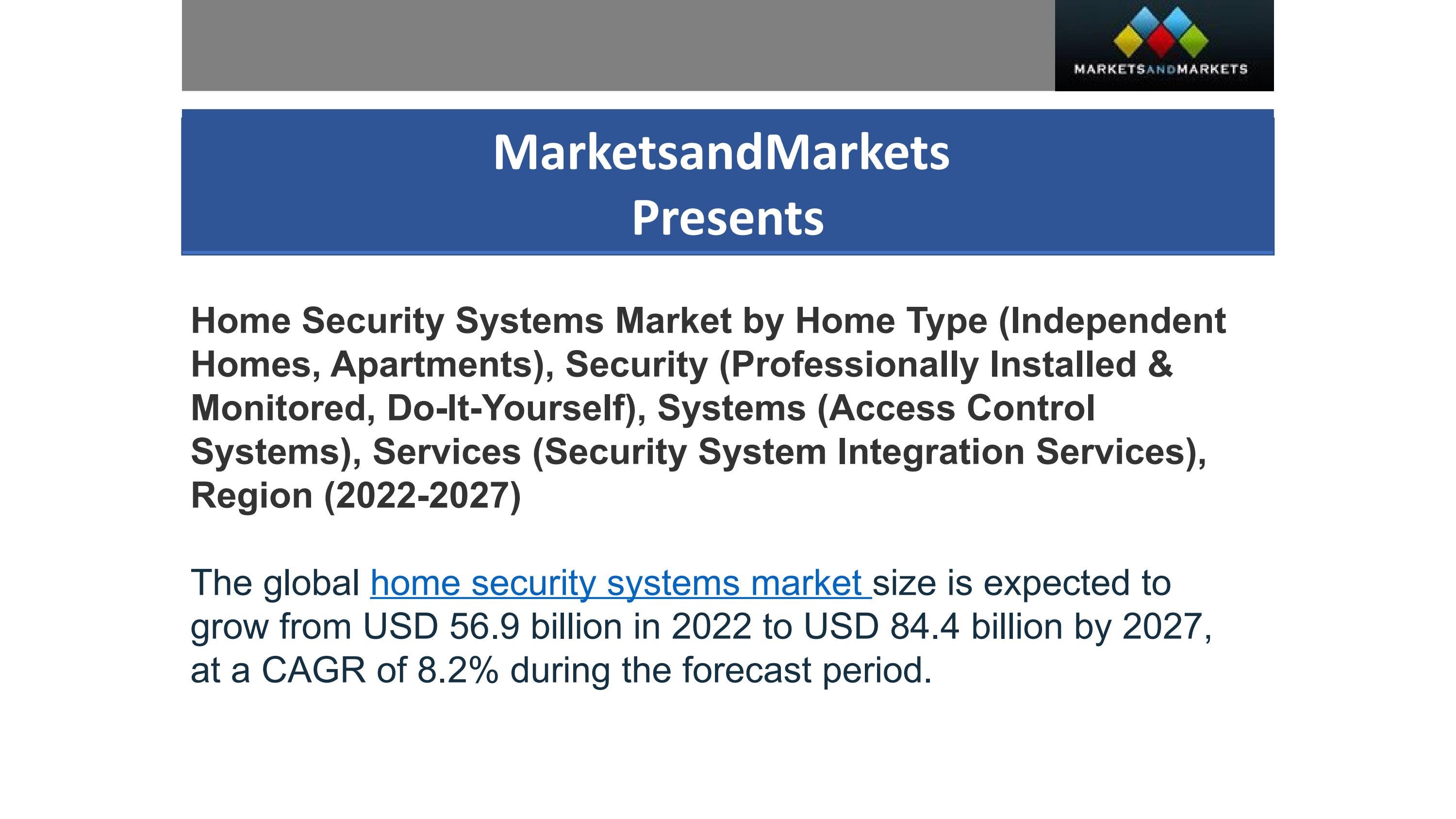 Home security systems market in APAC to grow at the highest rate during
