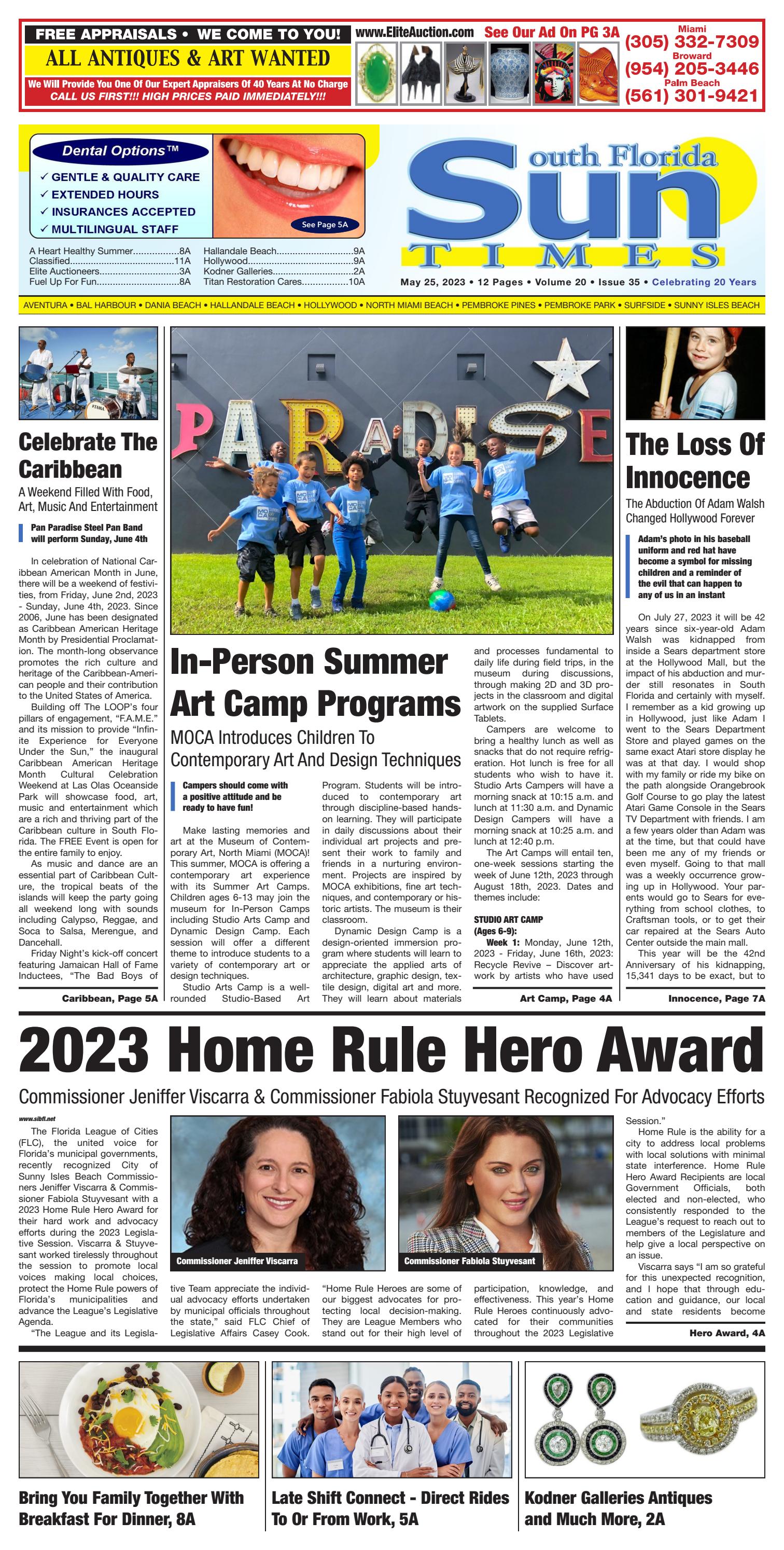Sun Times Issue 05 25 23 By The South Florida Sun Times Newspaper Issuu