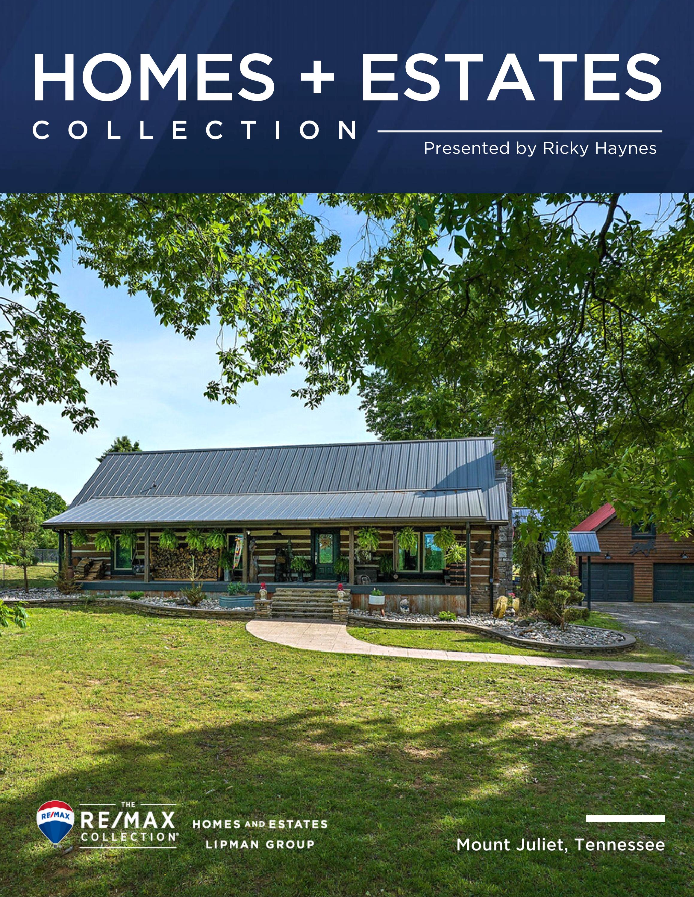 HOMES AND ESTATES COLLECTION Quiet Country Estate by RE/MAX Homes and
