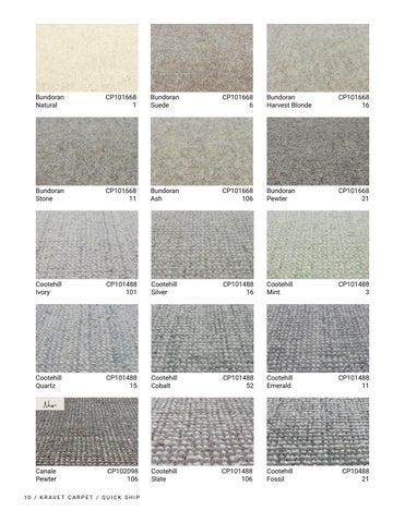 Kravet LLC Kravet Carpet Quick Ship 灯饰目录 第 10 页