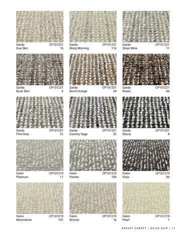 Kravet LLC Kravet Carpet Quick Ship 灯饰目录 第 11 页