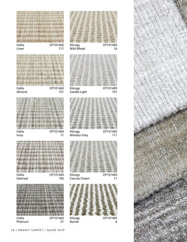 Kravet LLC Kravet Carpet Quick Ship 灯饰目录 第 16 页