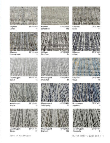 Kravet LLC Kravet Carpet Quick Ship 灯饰目录 第 19 页