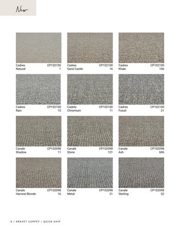 Kravet LLC Kravet Carpet Quick Ship 灯饰目录 第 8 页