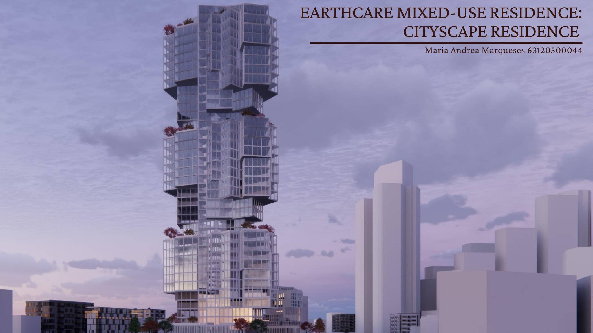 Conceptual Architecture 近代建築の水彩画 Conceptual Architecture 近代建築の水彩画 絵画