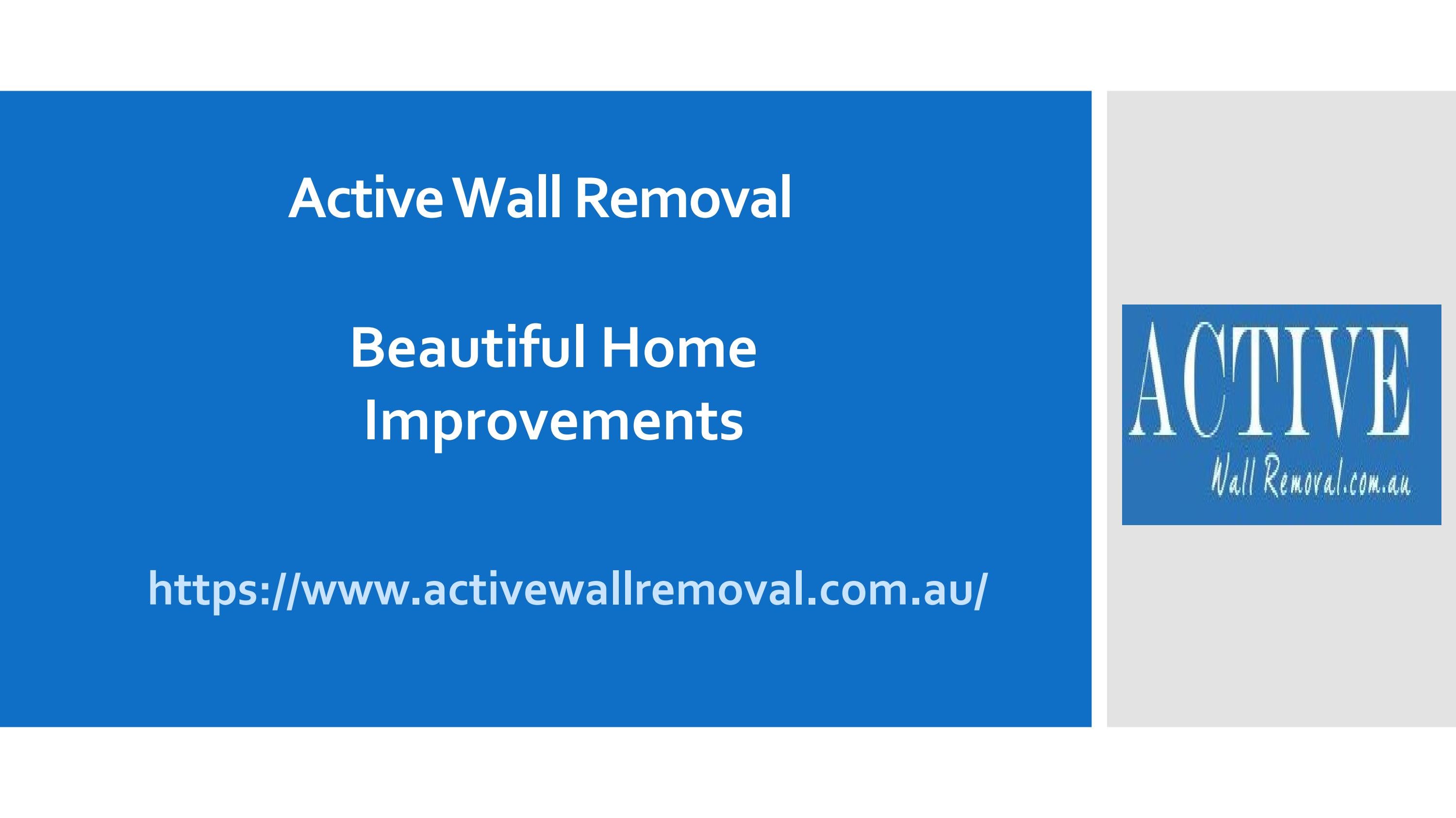 Active Wall Removal Beautiful Home Improvements by wall removal Issuu