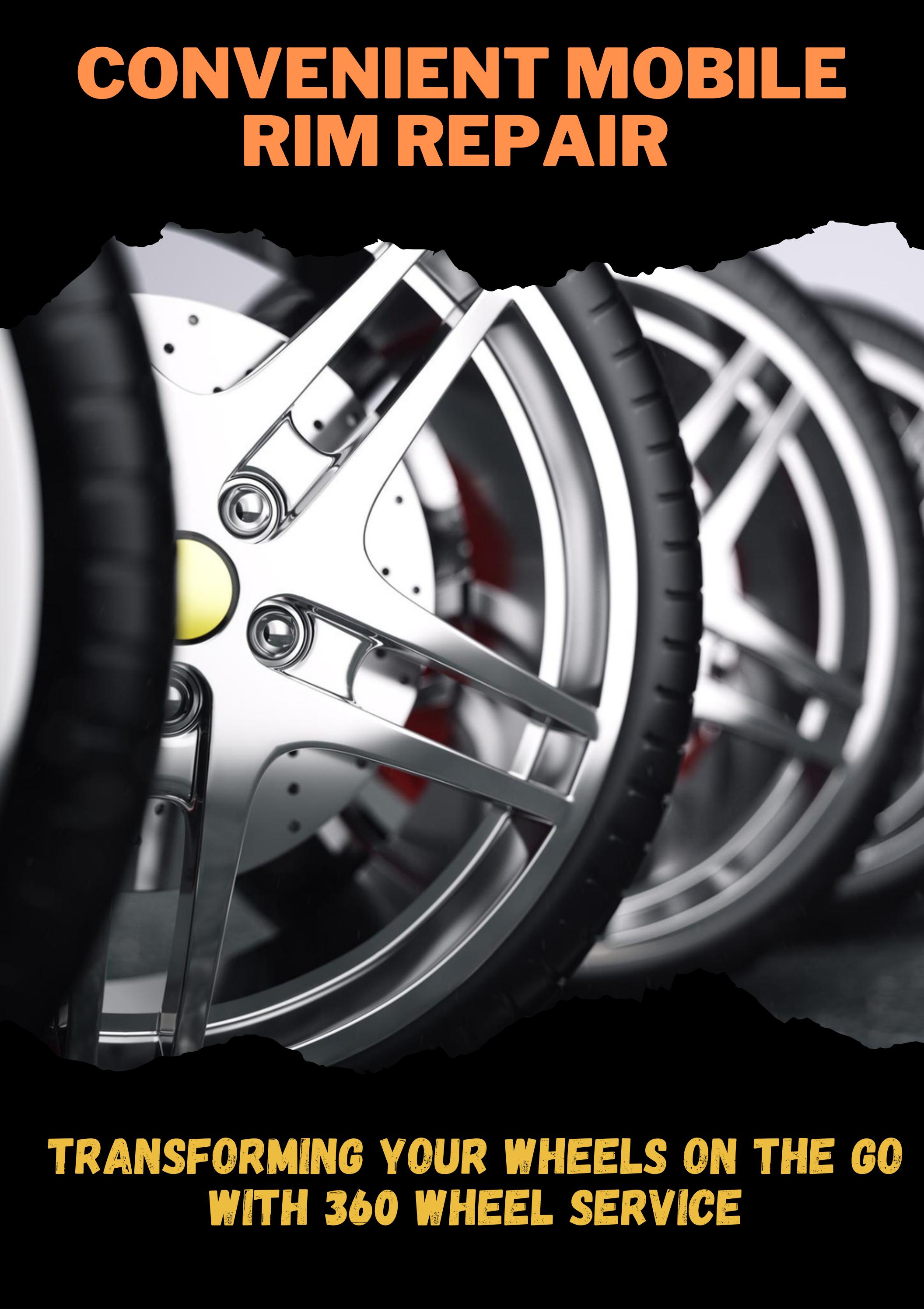 Convenient Mobile Rim RepairTransforming Your Wheels On the Go with