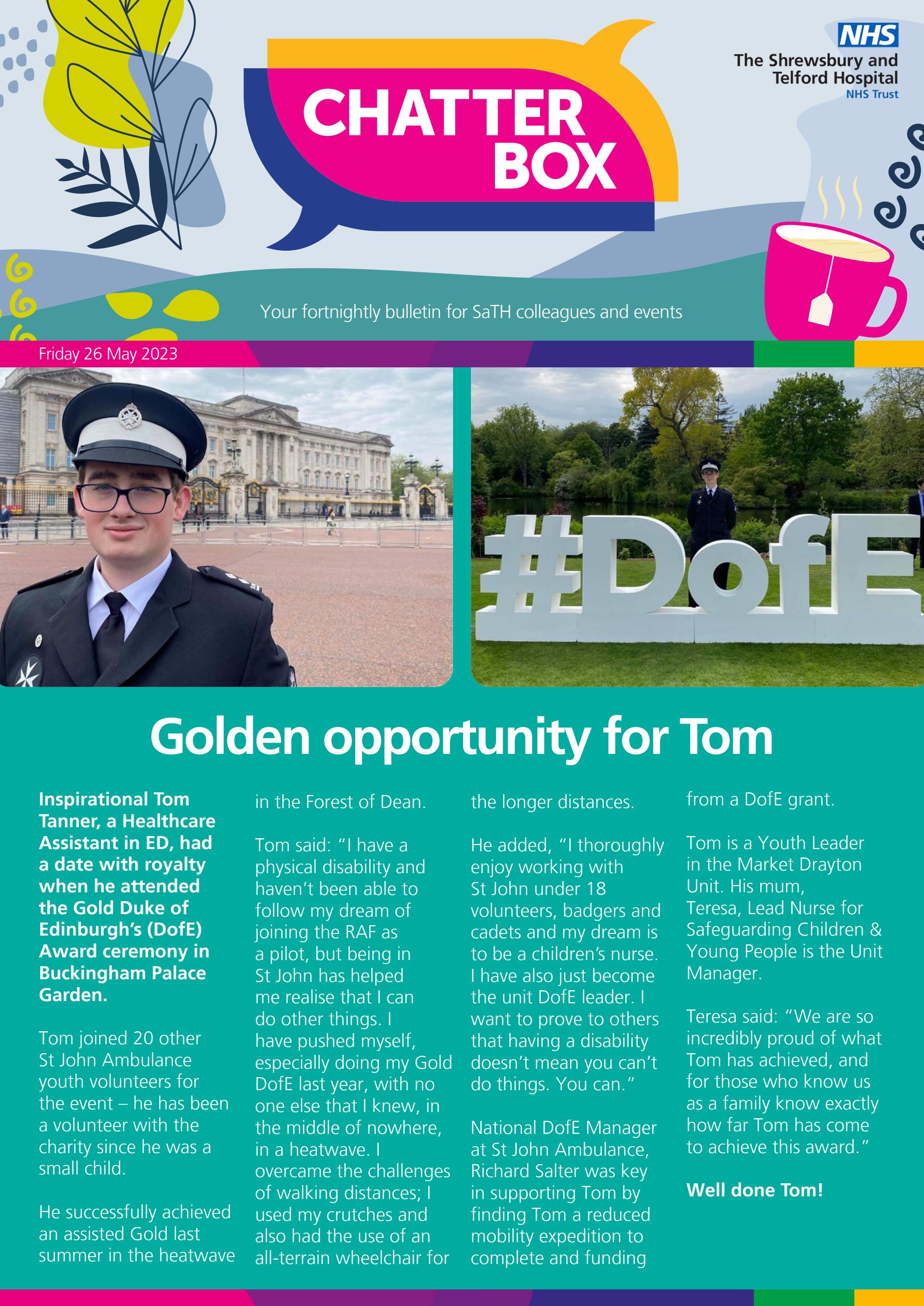 Chatterbox 230526 by The Shrewsbury and Telford Hospital NHS Trust