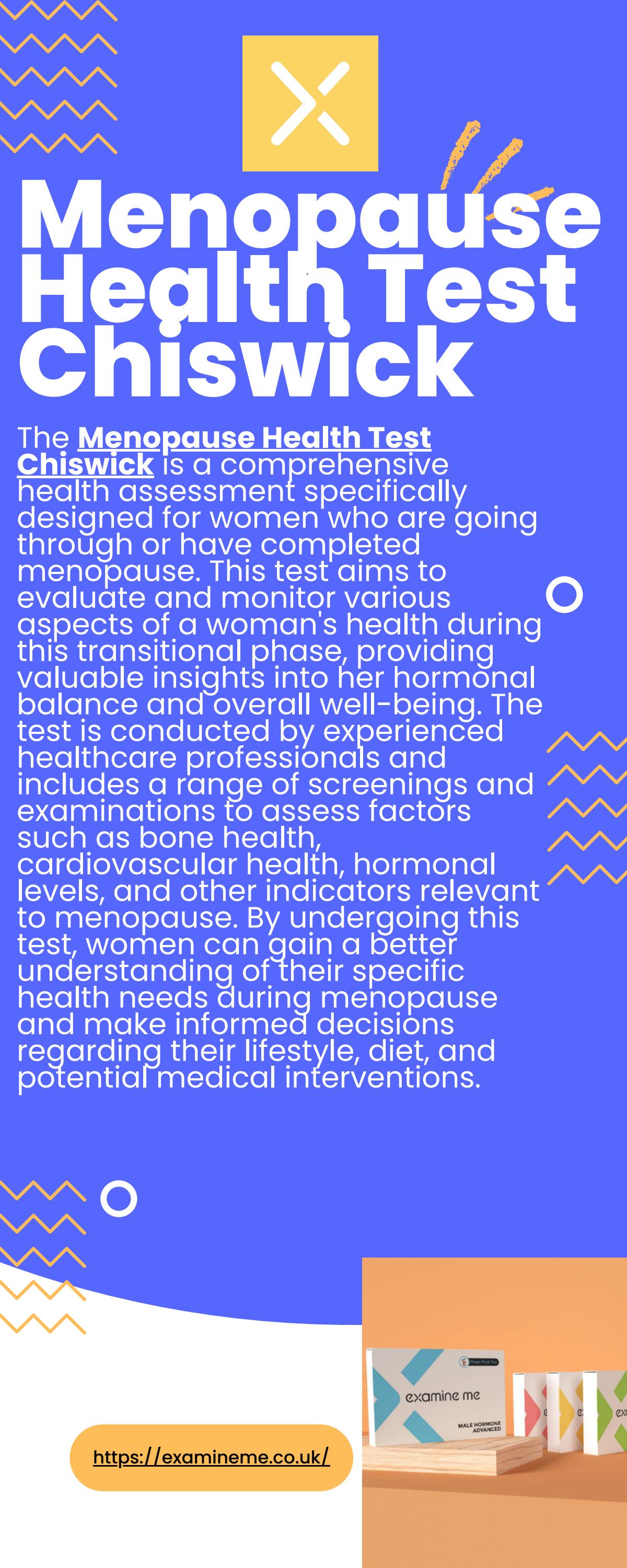 Menopause Health Test Chiswick by Examine me Issuu