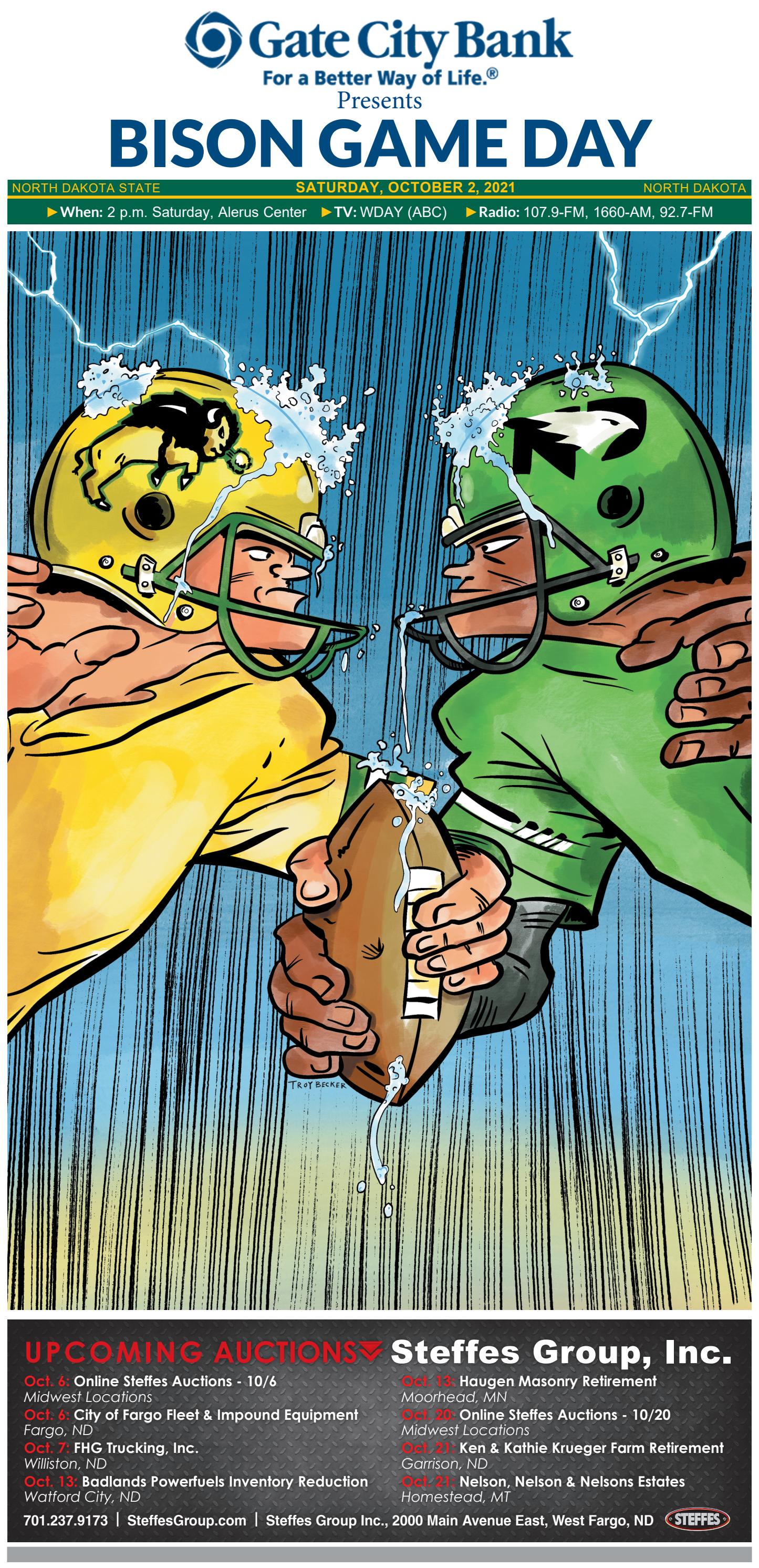 Bison Game Day October 2 2021 by The Forum of Fargo Moorhead Issuu