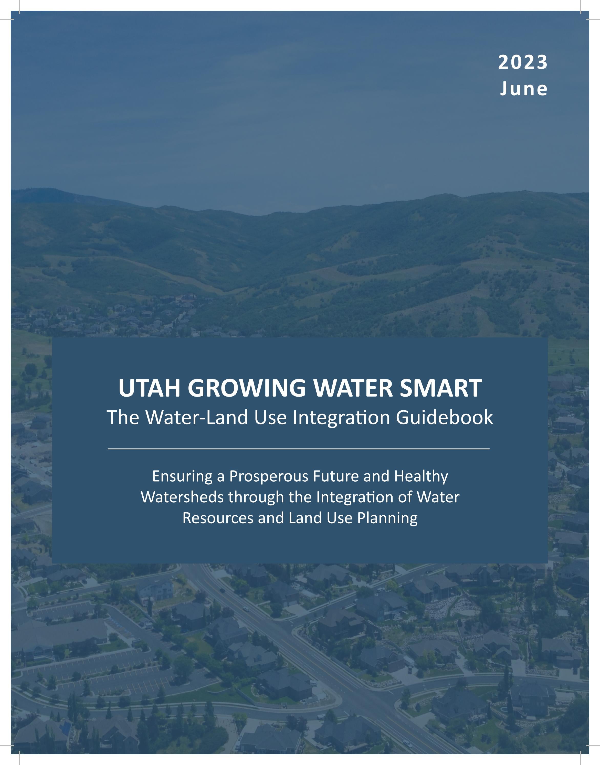 2023 Utah Growing Water Smart Guidebook by Western Resource Advocates