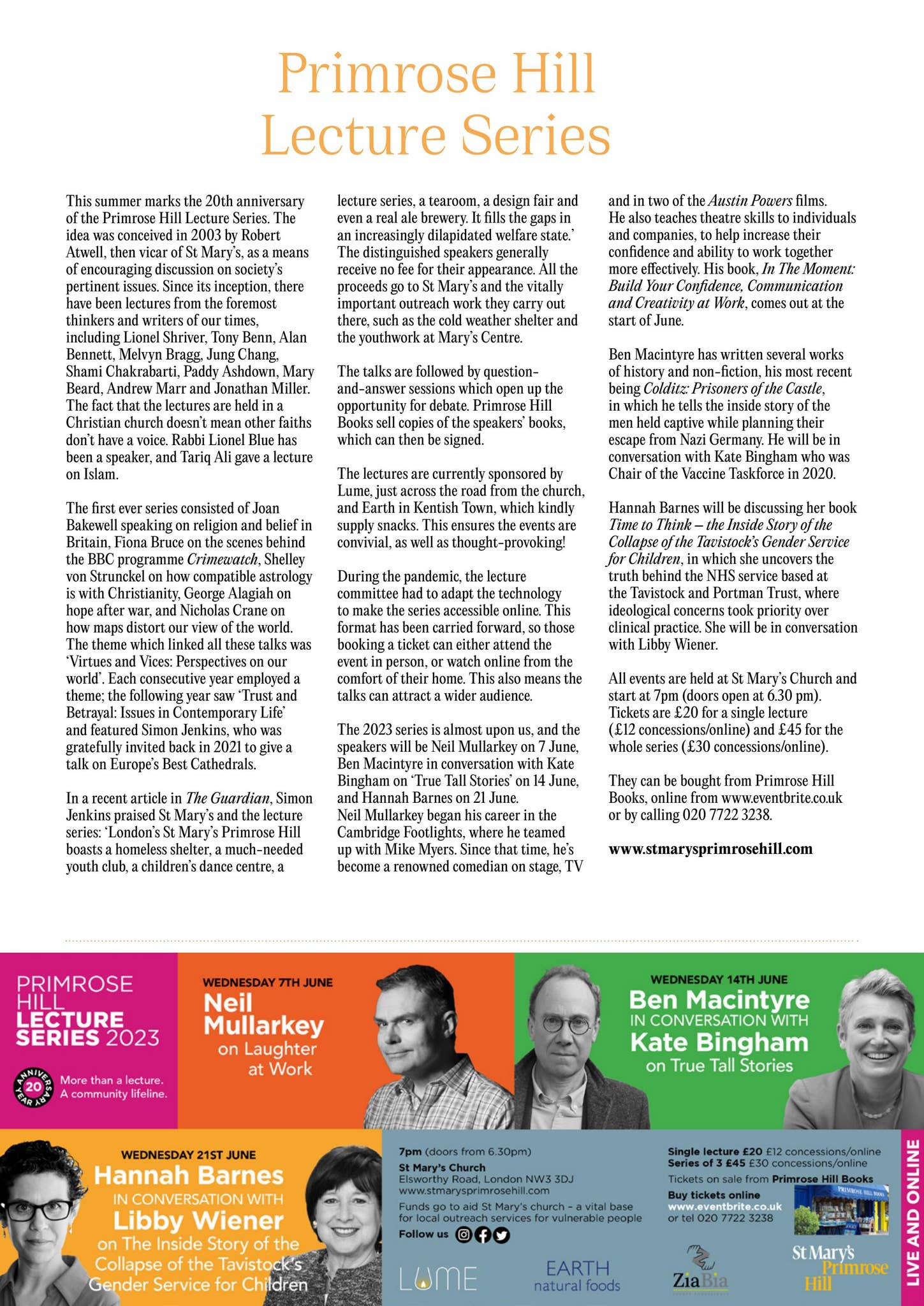 On The Hill Magazine - Primrose Hill Community Magazine - June 2023 by ...