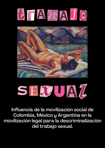 Cover of "Influencia de la movilización social de Colombia, México y Argentina en la movilización legal para l"