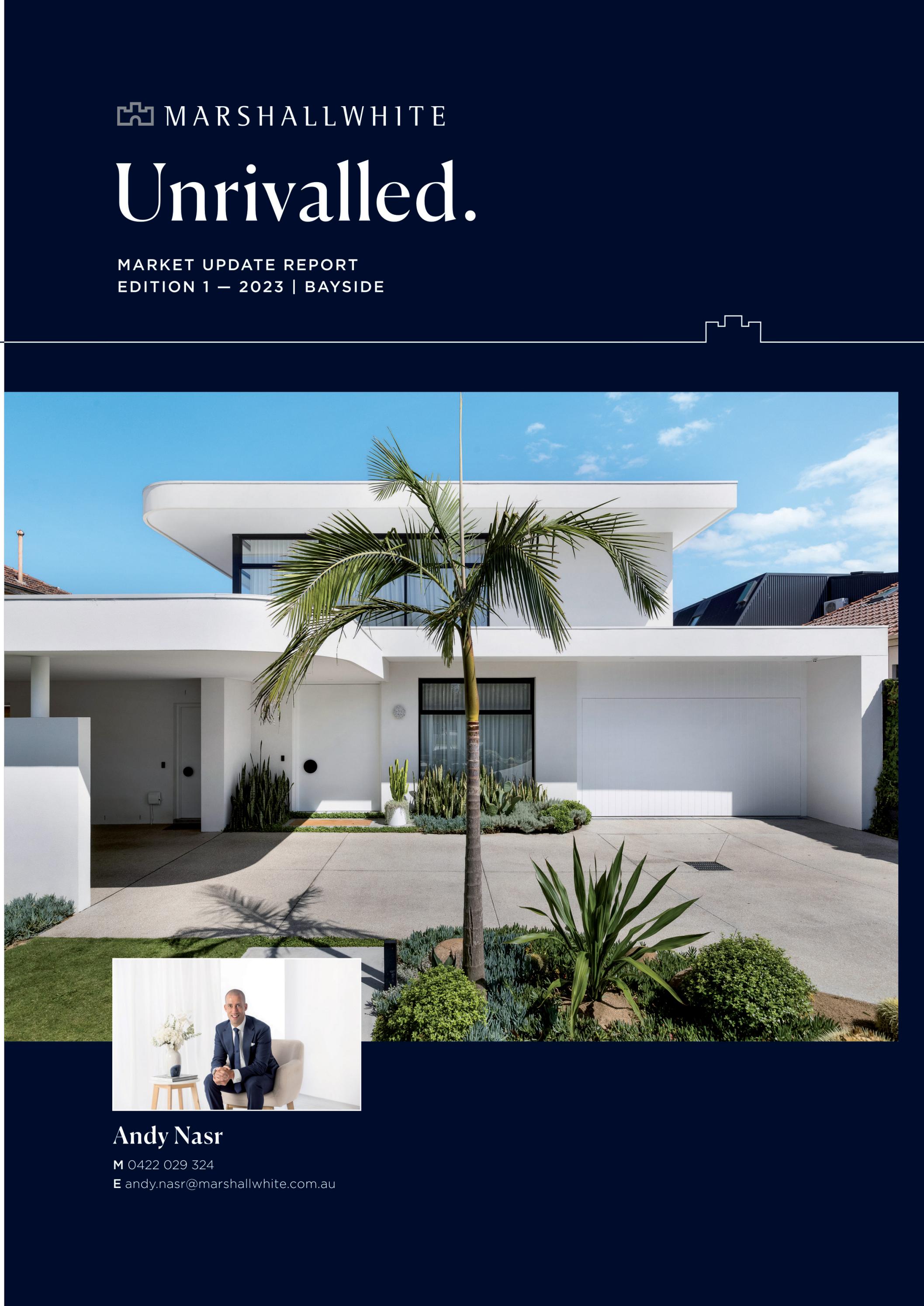 Market Update Report 2023 Issue 1 Andy Nasr by Marshall White Real Estate Issuu