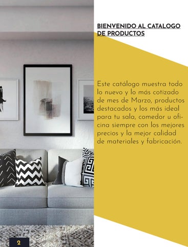 FERNANDO ENRIQUE ORELLANA GARCIA 家具目录 · Catalogo 德文 muebles 第 2 页