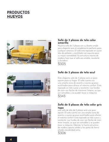FERNANDO ENRIQUE ORELLANA GARCIA 家具目录 · Catalogo 德文 muebles 第 4 页