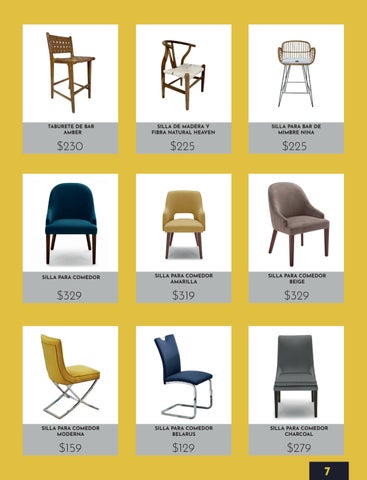FERNANDO ENRIQUE ORELLANA GARCIA 家具目录 · Catalogo 德文 muebles 第 7 页