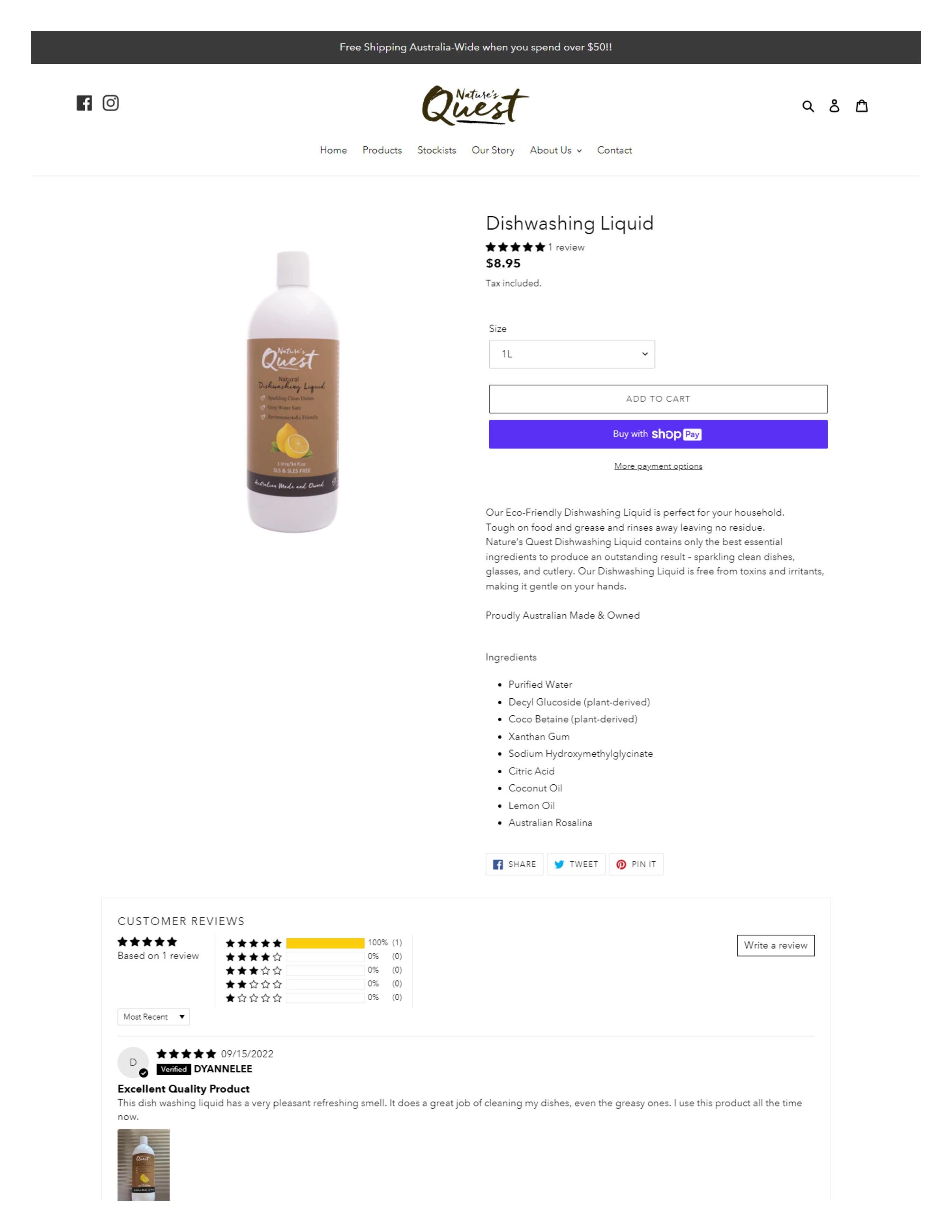 Natural Dishwashing Liquid Natural Quest by Ben Field Issuu