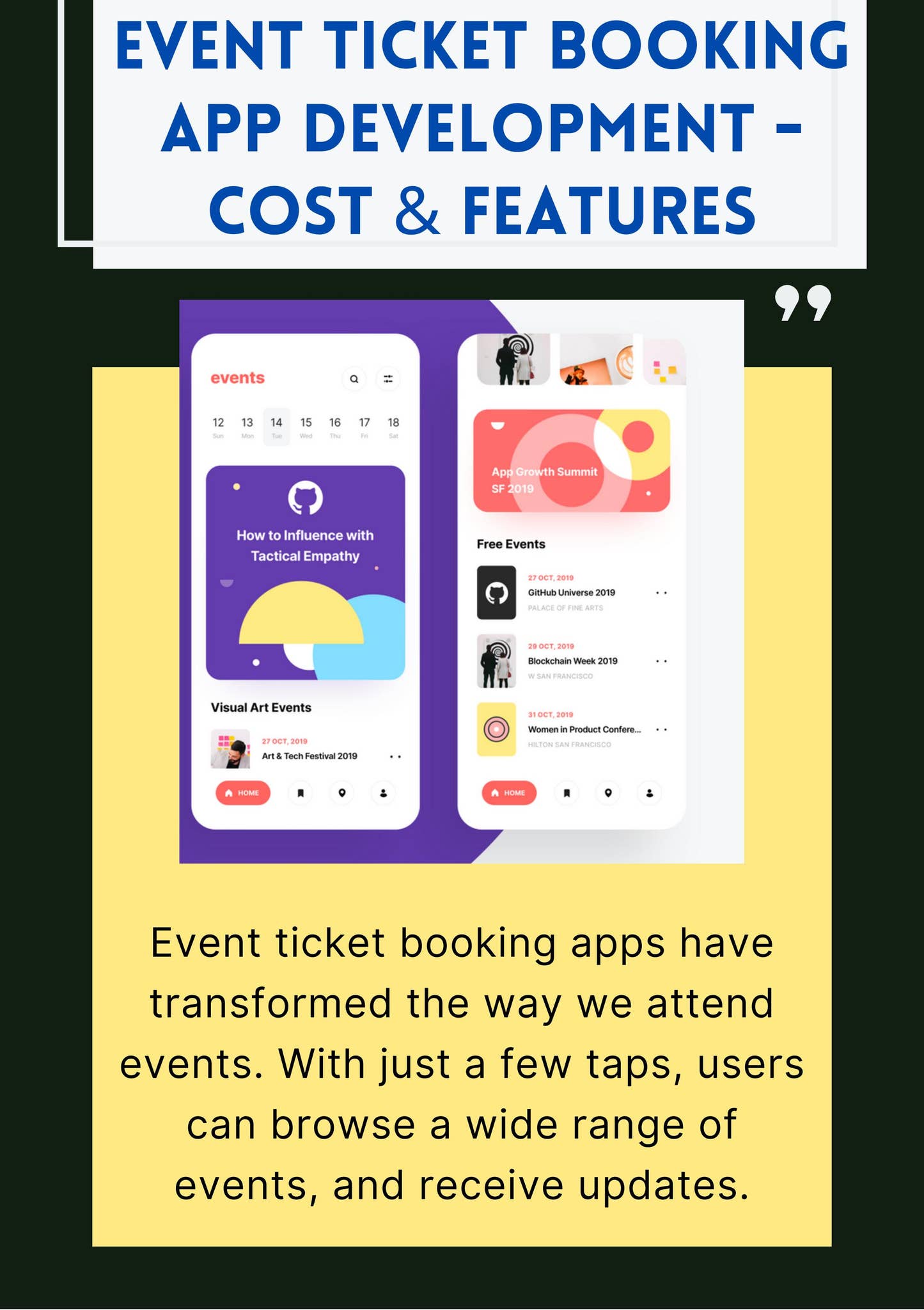 Event Ticket Booking App Development - Cost & Features by Inventco - Issuu
