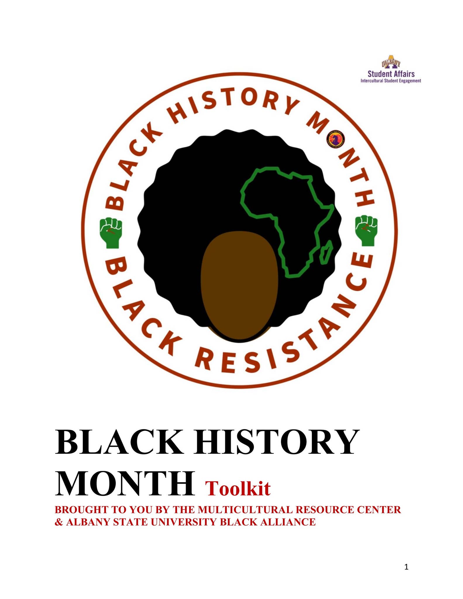 Black History Month Toolkit by UAlbanyISE - Issuu