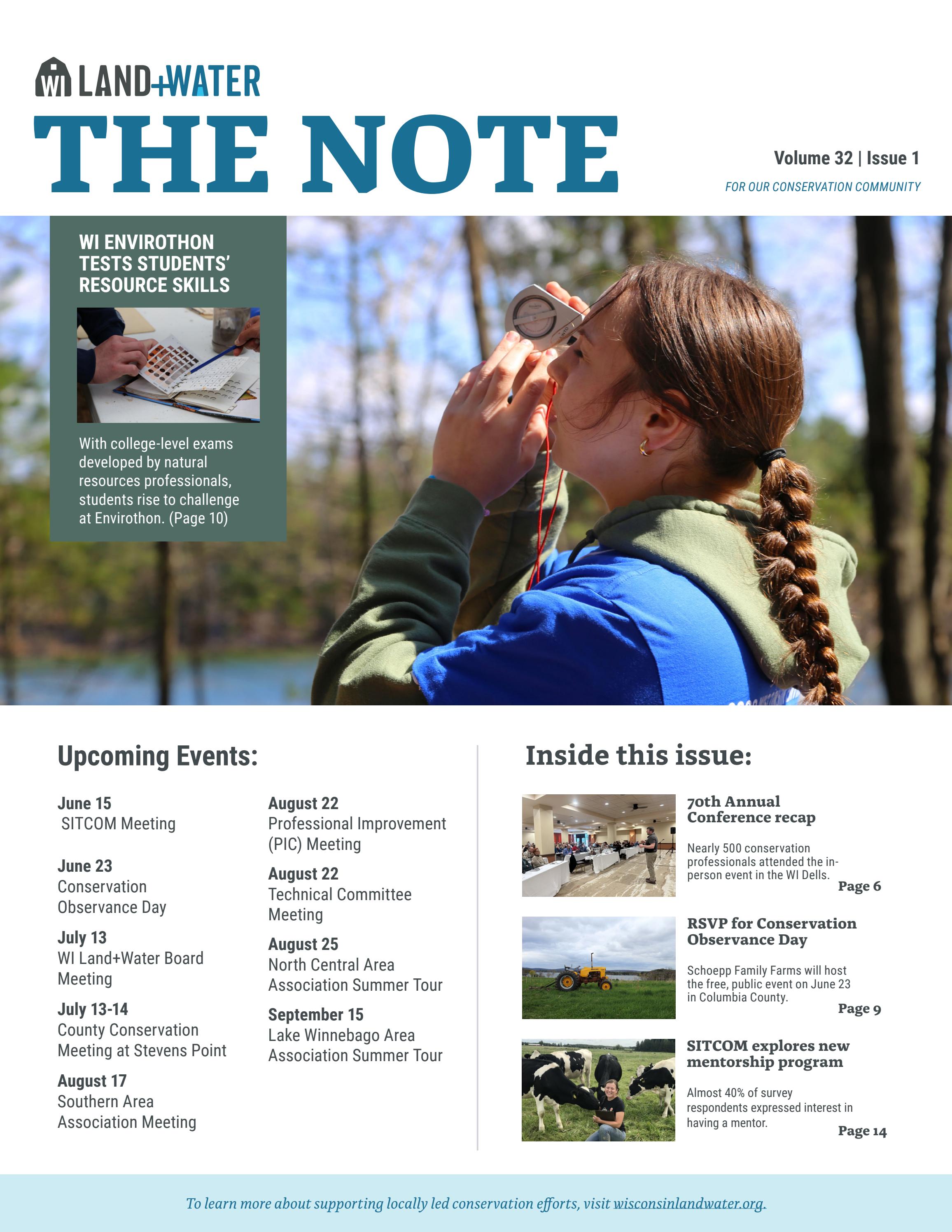 The Note Summer 2023 by WI Land+Water Issuu