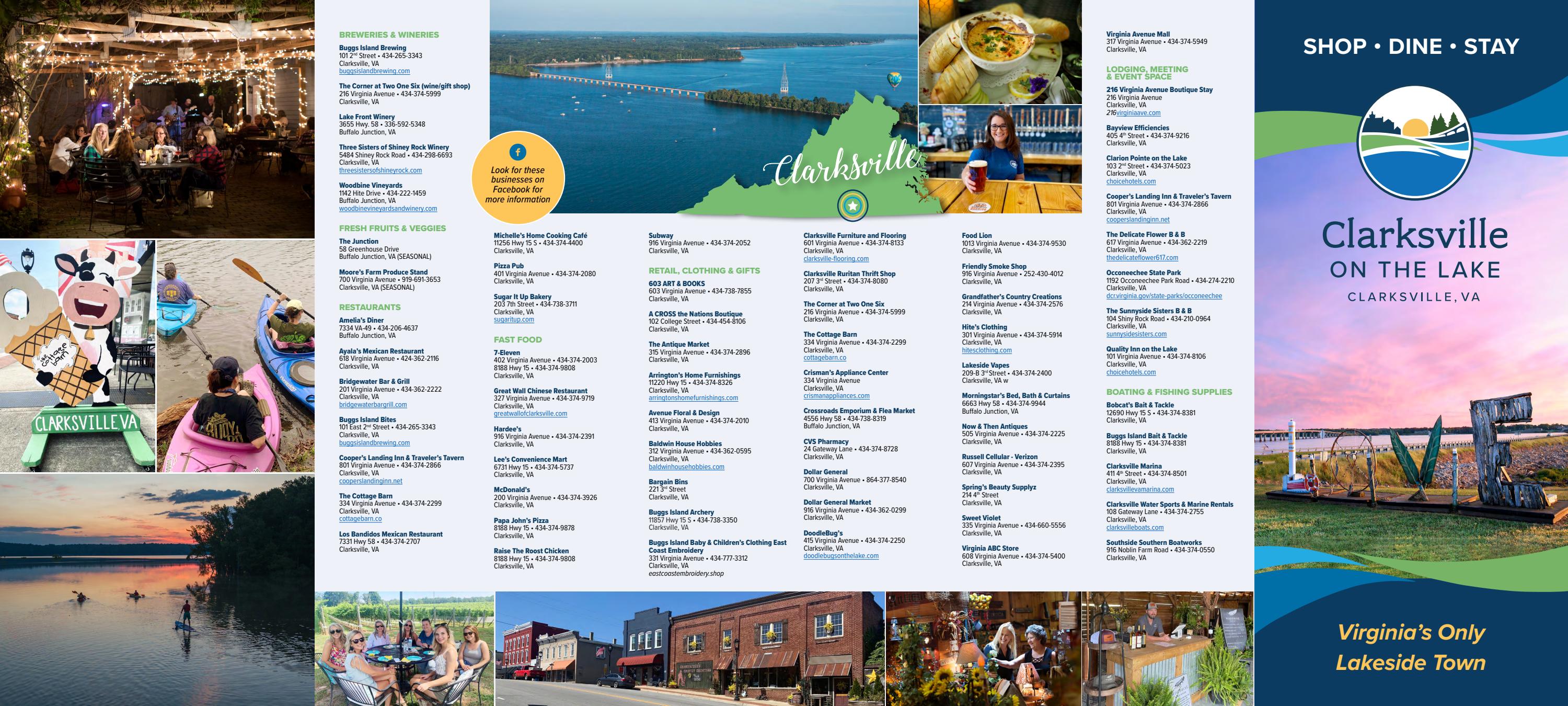 Clarksville on the Lake Shop Dine Stay by visitclarksvilleva Issuu