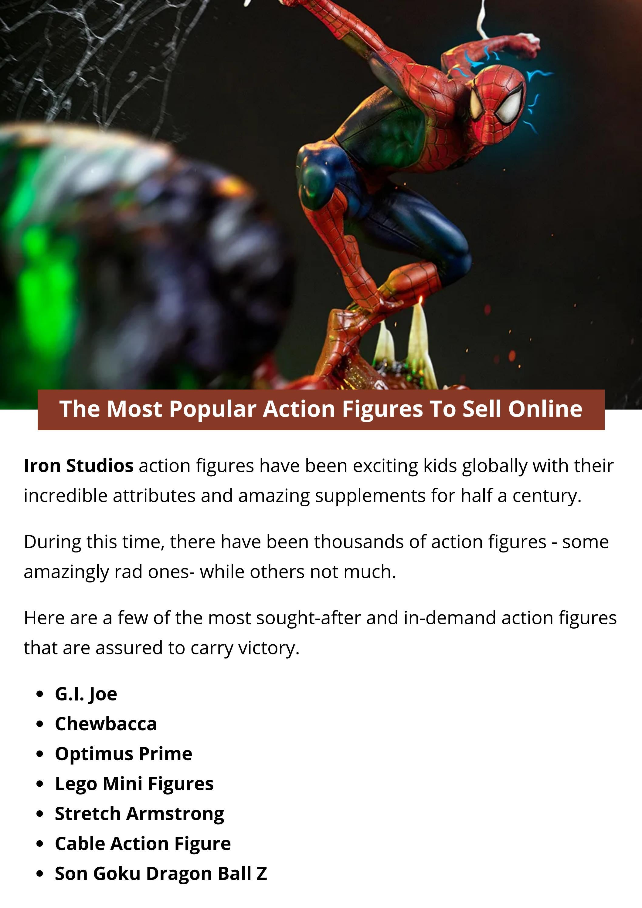 The Most Popular Action Figures To Sell Online by jonesashley Issuu