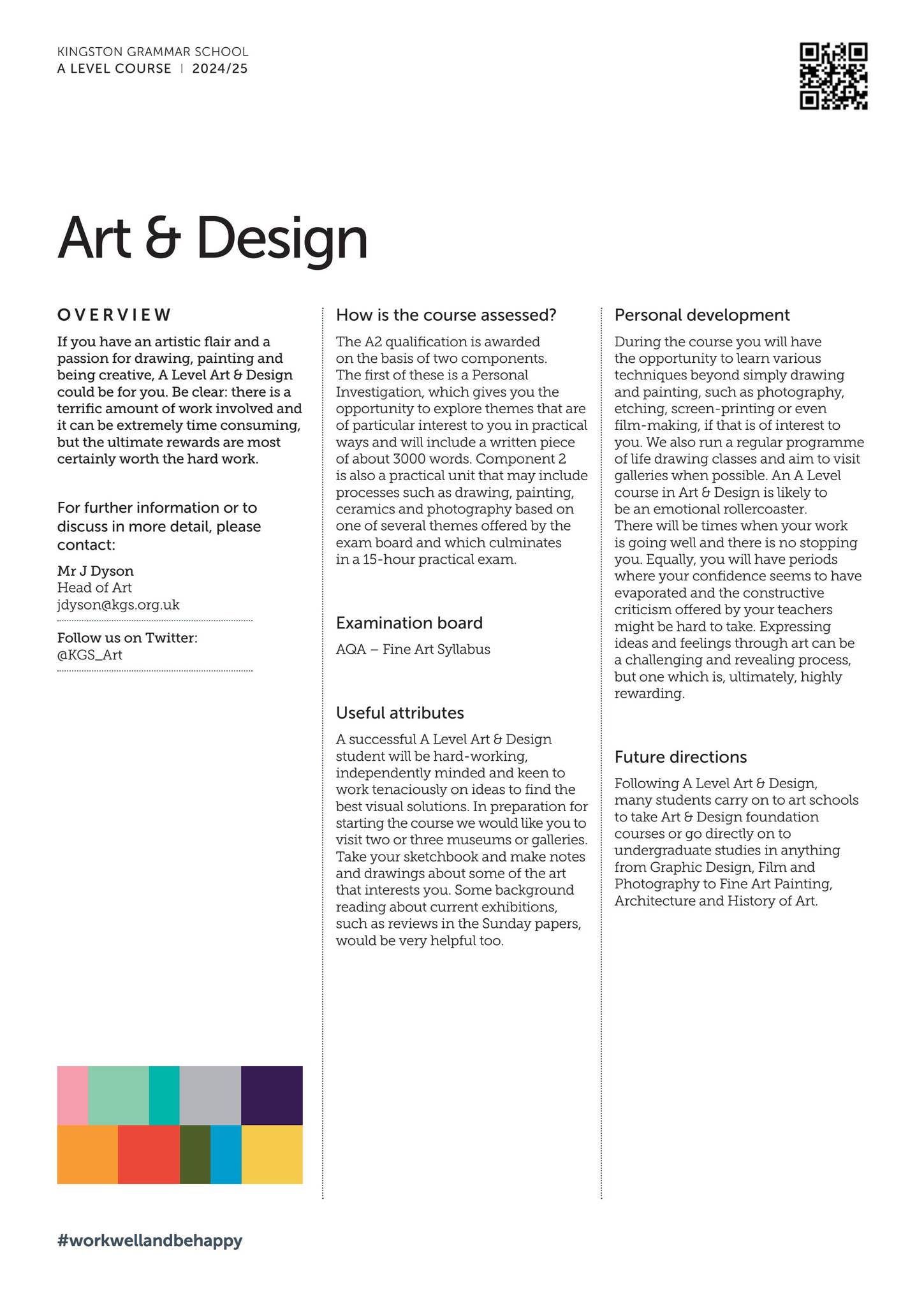 Sixth Form Prospectus for 2024 entry by Kingston Grammar School - Issuu