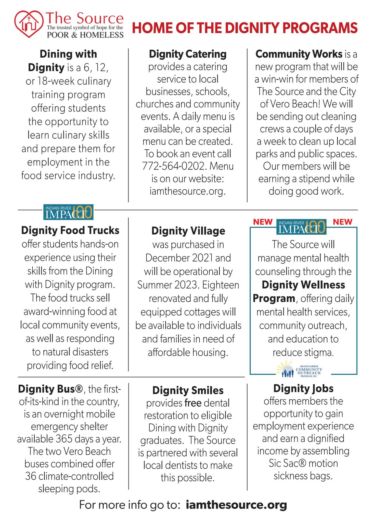 The Source: Home of the Dignity Programs by Judy Graziosi - Issuu