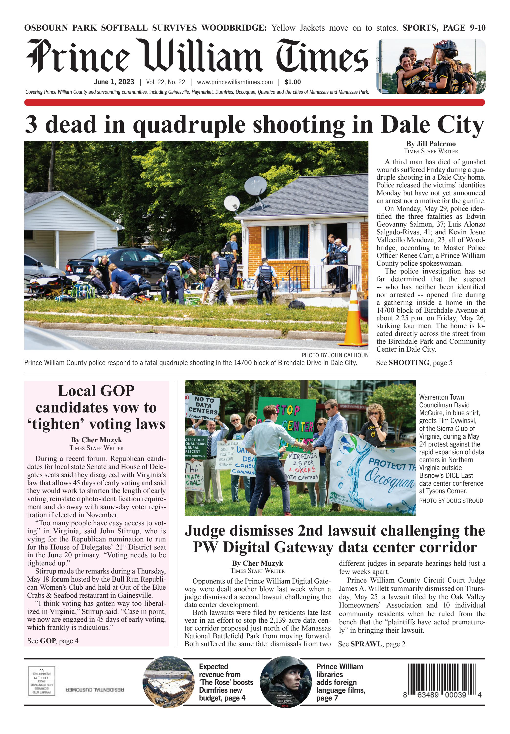 Prince William Times 06/01/2023 by Fauquier Times (52 issues) & Prince ...