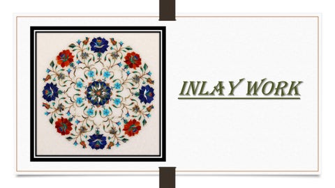 Inlay work of 大理石 material ( GRP Marbles ) 第 10 页
