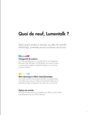 lumenpulse 灯饰目录 · Lumentalk - Amérique du Nord - 法文 第 9 页