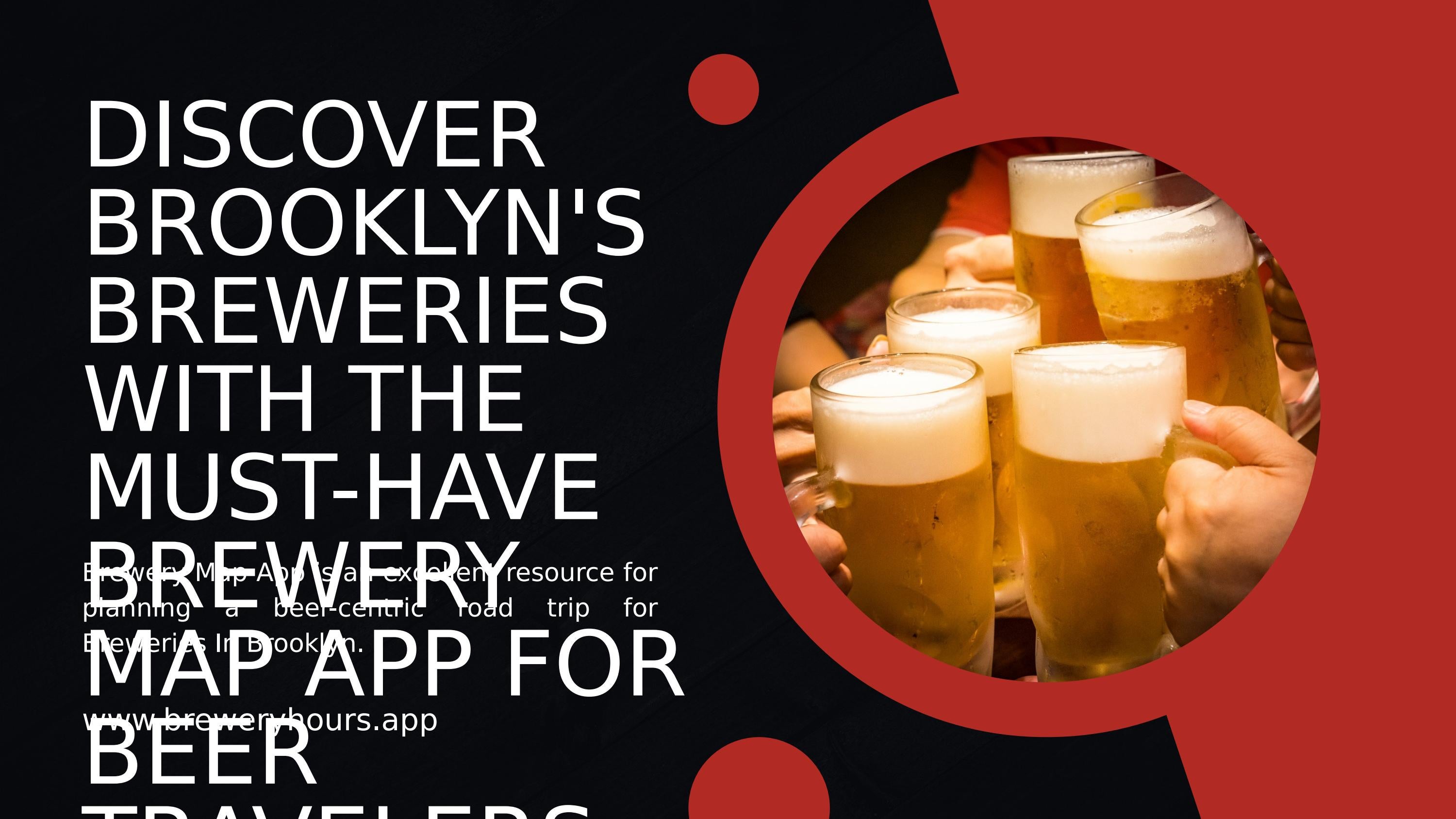 Discover Brooklyn's Breweries with the MustHave Brewery Map App for