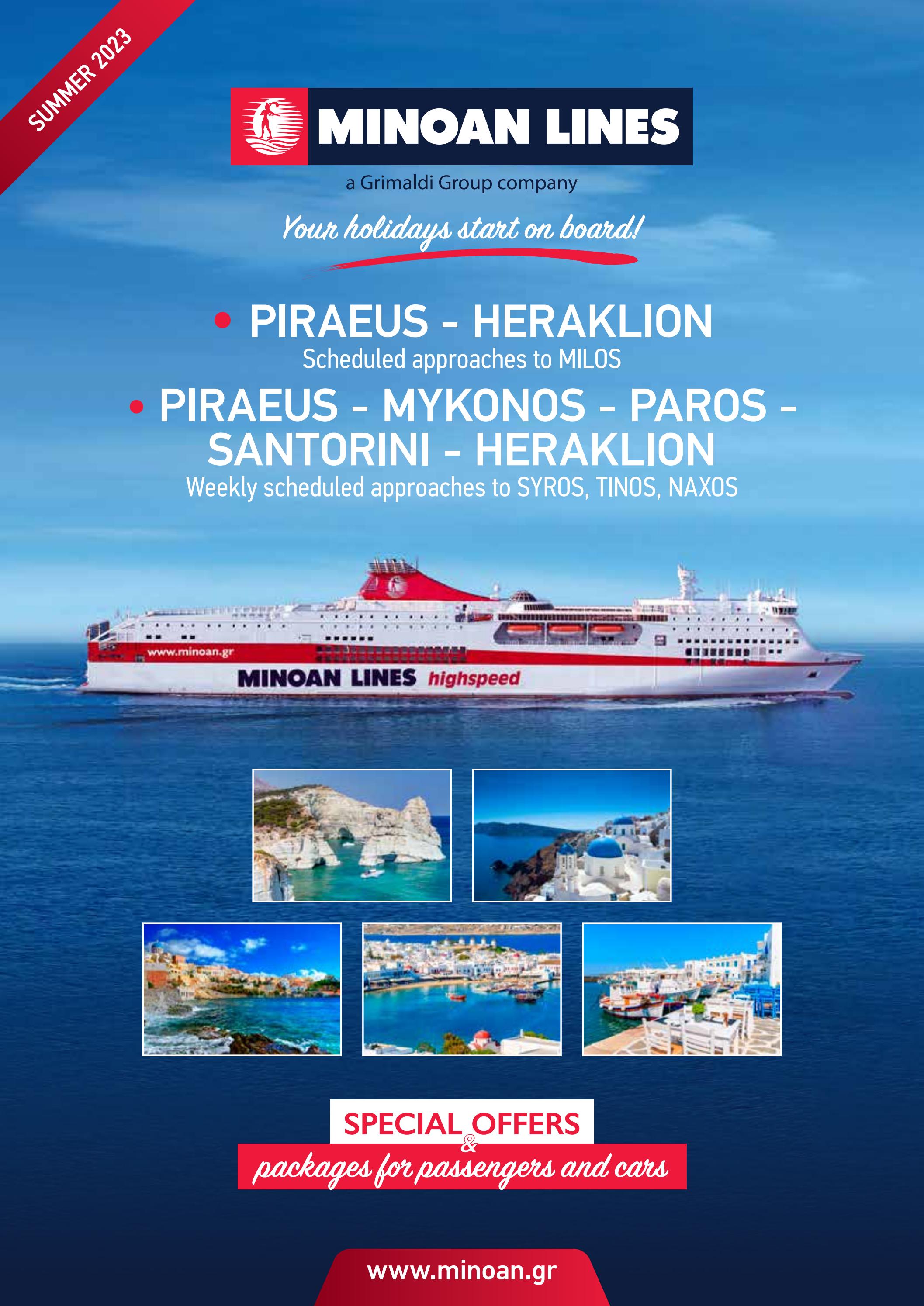 Minoan Lines Fahrplan 2023null