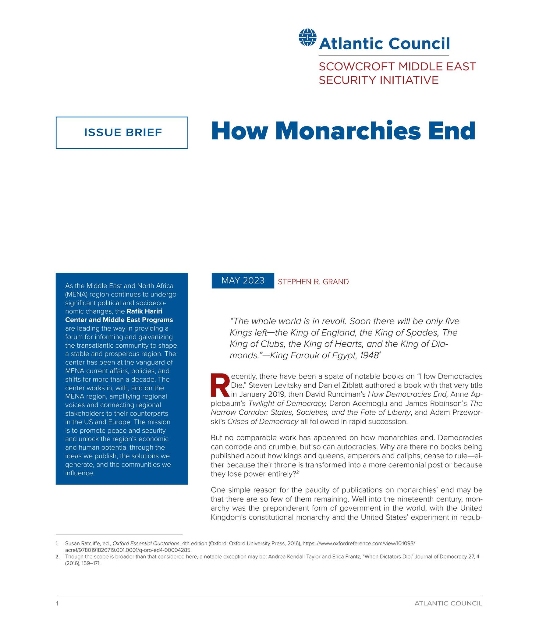 人文 The Role of Monarchy in Modern Democracy The Role of Monarchy in Modern Democracy: European Monarchies
