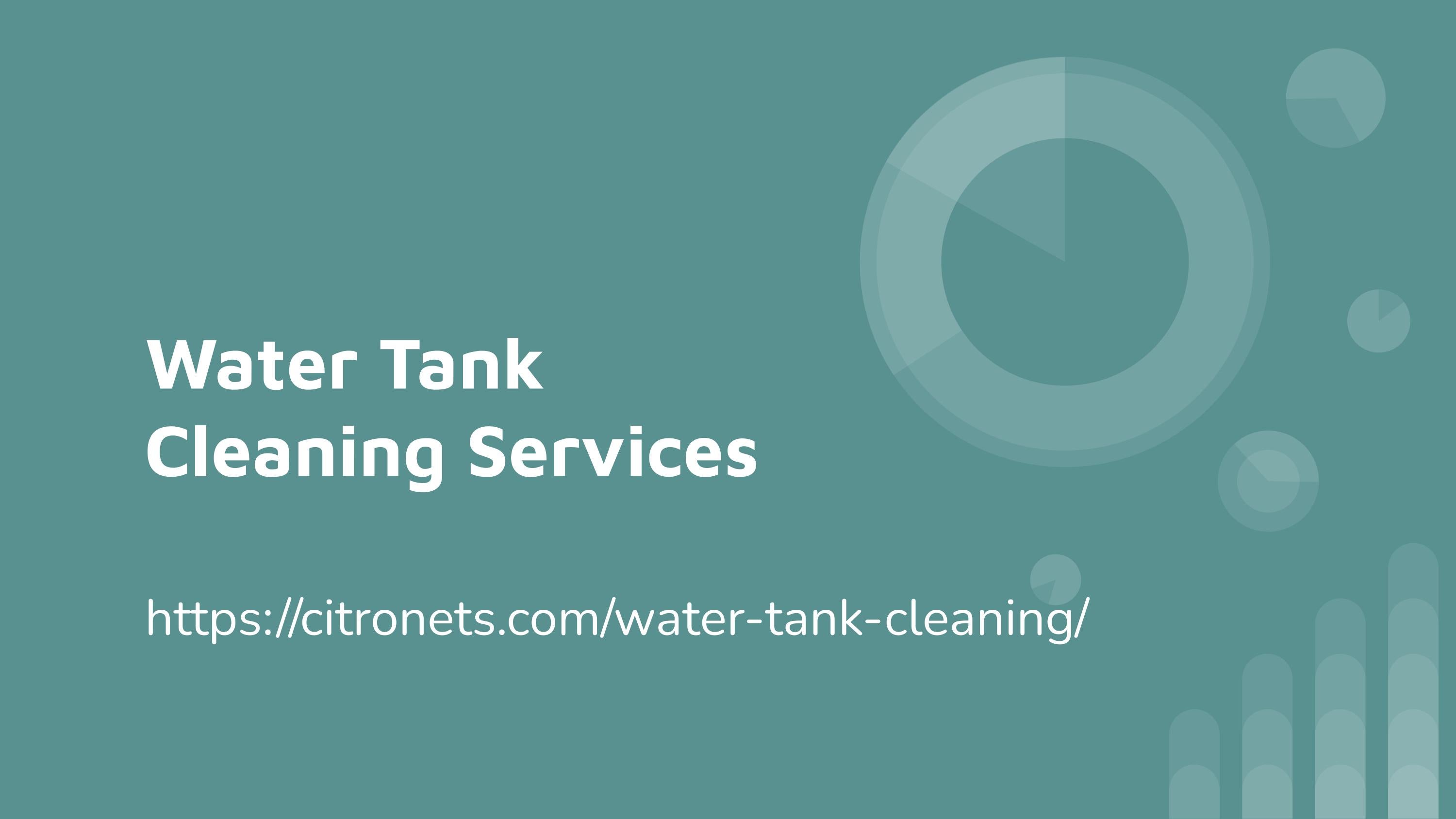 Water Tank Cleaning Services in Abu Dhabi by uae Issuu